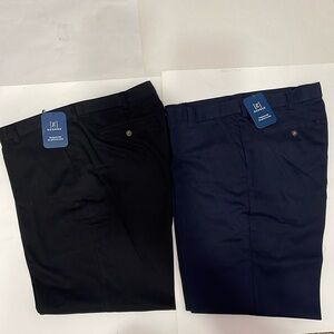 George Men’s Cotton Classic Fit 2 Pants 42x30